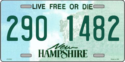 NH license plate 2901482