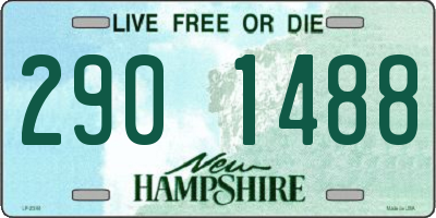 NH license plate 2901488
