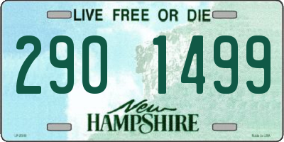 NH license plate 2901499