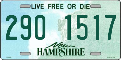 NH license plate 2901517