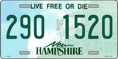NH license plate 2901520