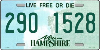 NH license plate 2901528