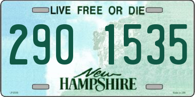 NH license plate 2901535