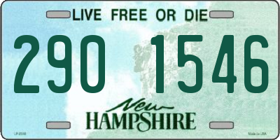 NH license plate 2901546
