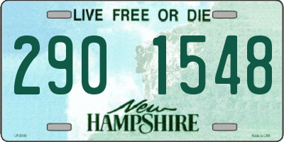 NH license plate 2901548