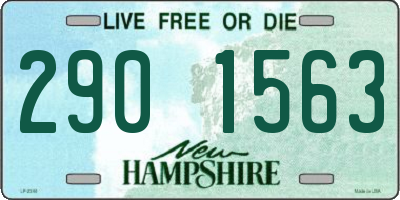 NH license plate 2901563