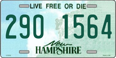 NH license plate 2901564