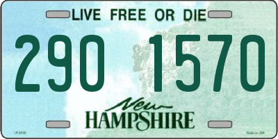 NH license plate 2901570