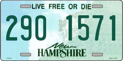 NH license plate 2901571