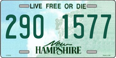 NH license plate 2901577