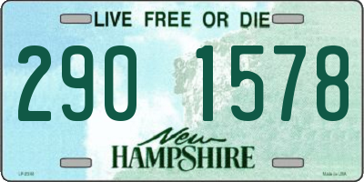 NH license plate 2901578