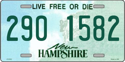 NH license plate 2901582