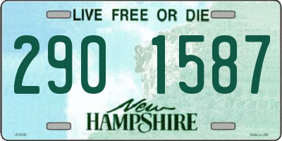 NH license plate 2901587