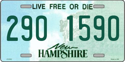 NH license plate 2901590