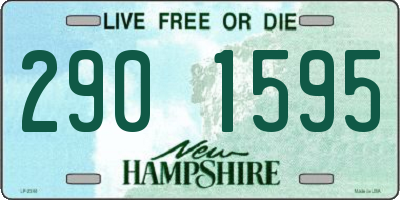 NH license plate 2901595