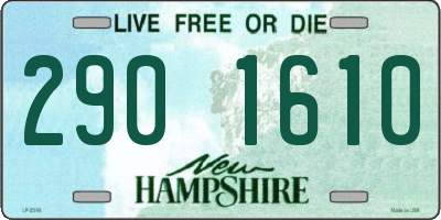 NH license plate 2901610