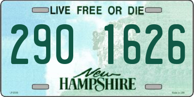 NH license plate 2901626
