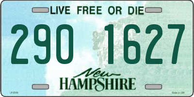 NH license plate 2901627