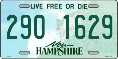 NH license plate 2901629