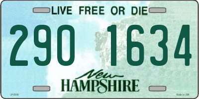 NH license plate 2901634