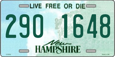 NH license plate 2901648