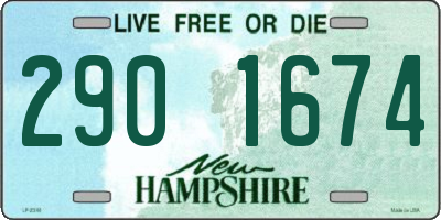 NH license plate 2901674