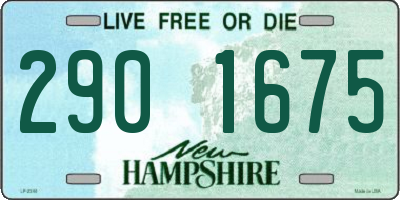 NH license plate 2901675