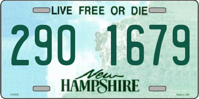 NH license plate 2901679