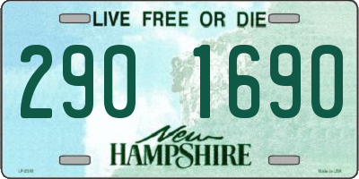 NH license plate 2901690