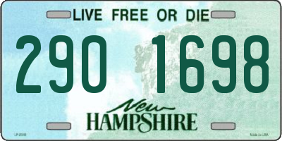 NH license plate 2901698