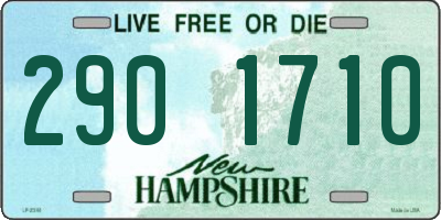 NH license plate 2901710