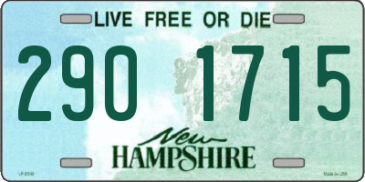 NH license plate 2901715
