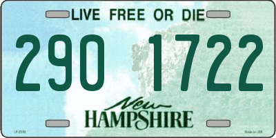 NH license plate 2901722