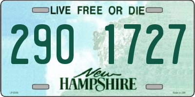 NH license plate 2901727
