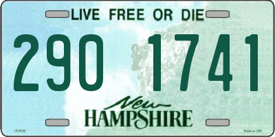NH license plate 2901741
