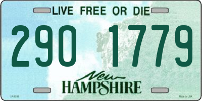 NH license plate 2901779