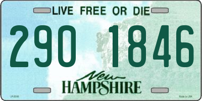 NH license plate 2901846
