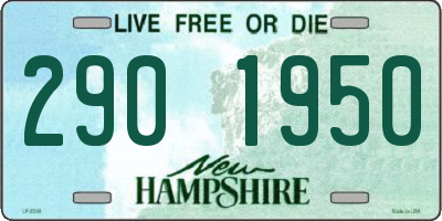 NH license plate 2901950