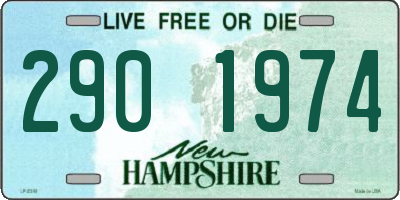 NH license plate 2901974