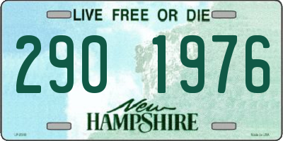 NH license plate 2901976