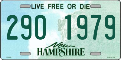 NH license plate 2901979