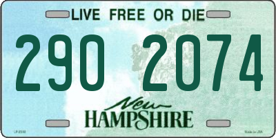 NH license plate 2902074