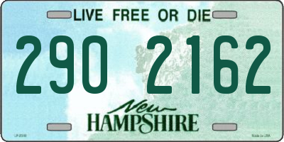 NH license plate 2902162