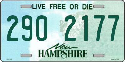 NH license plate 2902177