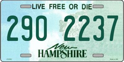 NH license plate 2902237