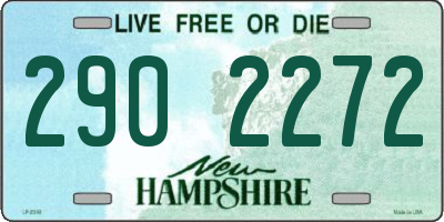 NH license plate 2902272