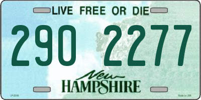 NH license plate 2902277