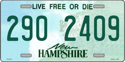 NH license plate 2902409