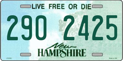 NH license plate 2902425