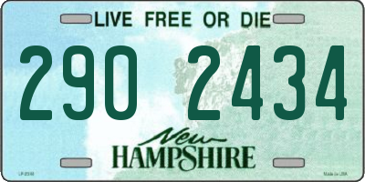 NH license plate 2902434